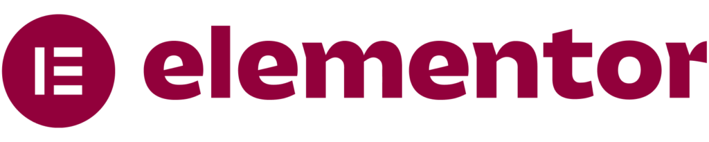 Elementor Logo Full Red